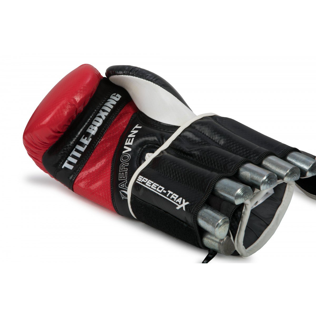 TITLE Boxing Speed-Trax Weighted Bag Gloves for Men - Premium Heavy Bag Training Gloves for Boxing, MMA, Kickboxing & Fitness Workouts - Improve Hand Speed & Power for Home Gym or Professional Training