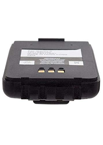 Original Battery Compatible with Icom BP-199 Rechargeable Two Way Radio 9.6V 900mAh Ni-MH - Replacement Power Pack for Walkie Talkies, Security Radios & Emergency Communication Devices