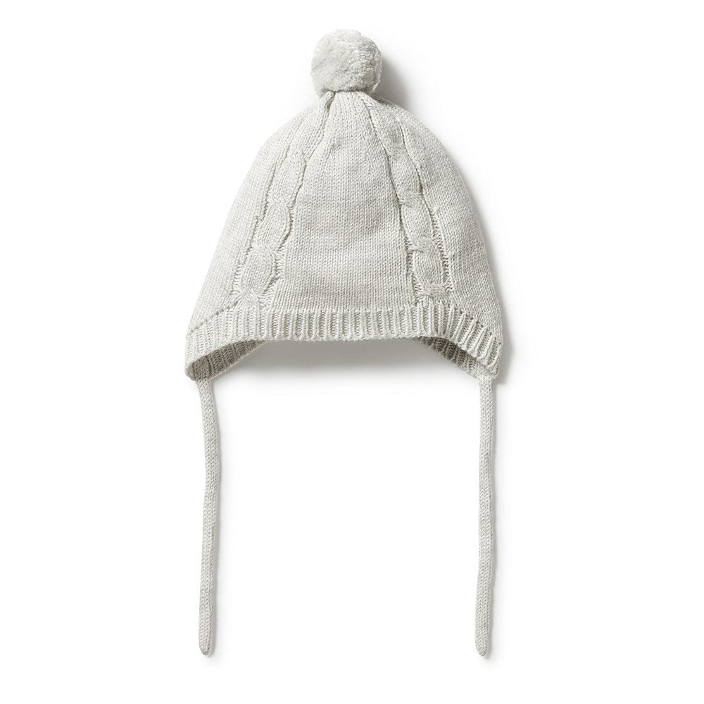 Cozy Knitted Mini Cable Bonnet for Women & Girls - Winter Warm Beanie Hat for Outdoor Activities, Hiking & Snow Sports