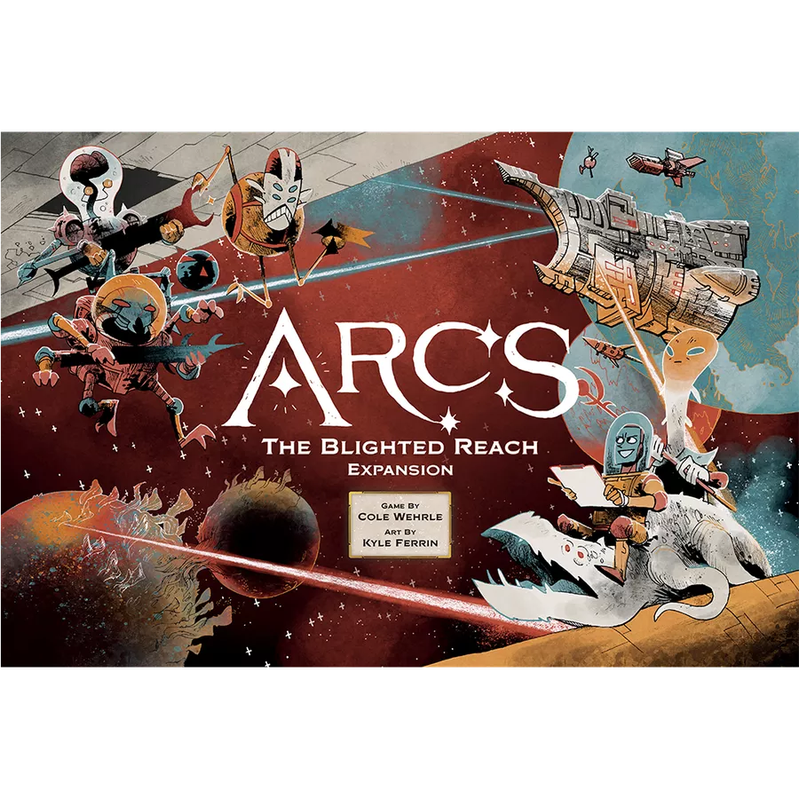 Arcs: The Blighted Reach Campaign Expansion - Epic Board Game Adventure for Strategy Lovers | Perfect for Game Nights & Fantasy RPG Enthusiasts