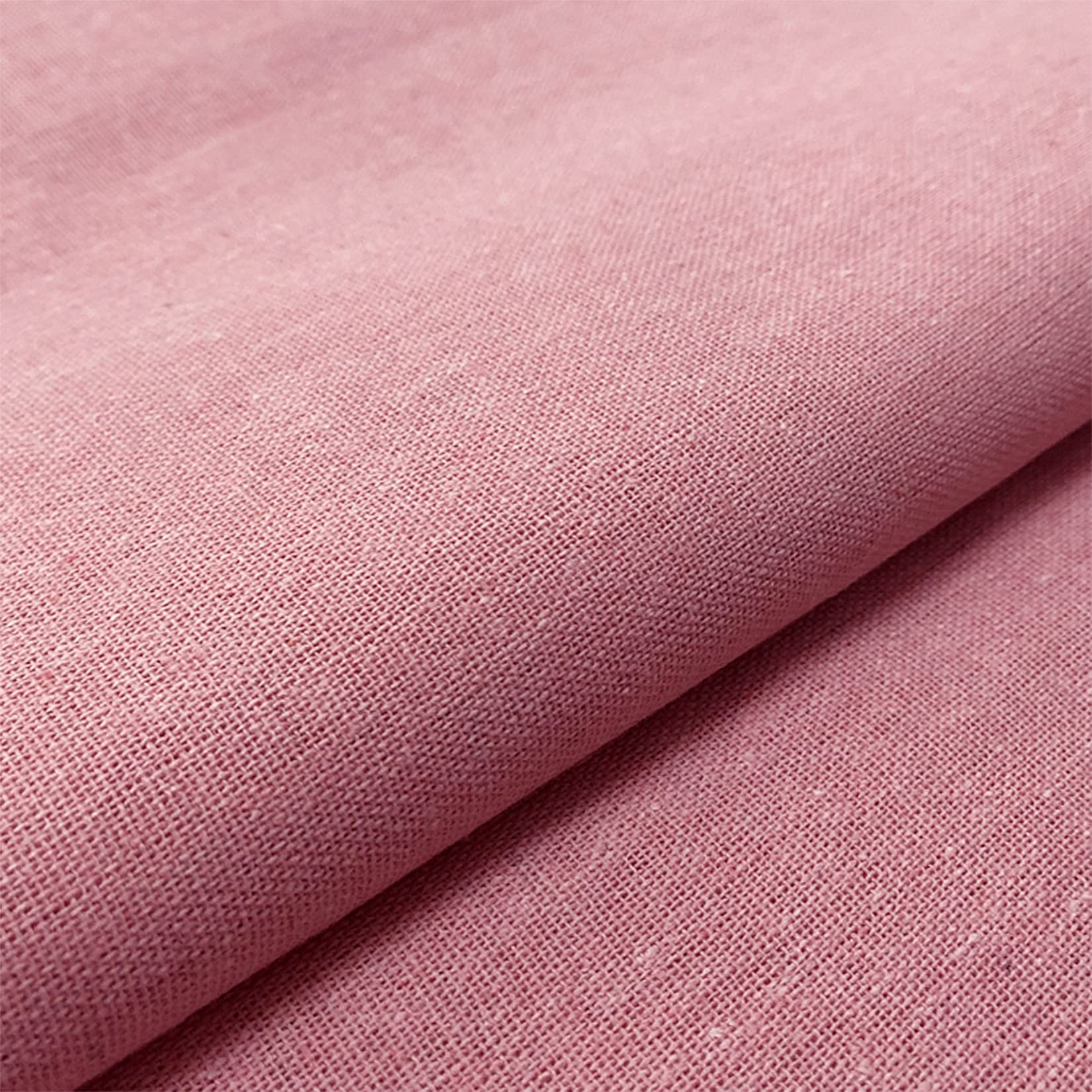 Premium Linen Embroidery Fabric for Quilting, Garments & Crafts - 20x62 Inch Pink Square Embroidery Cloth - Perfect for DIY Sewing Projects, Home Decor & Fashion Accessories