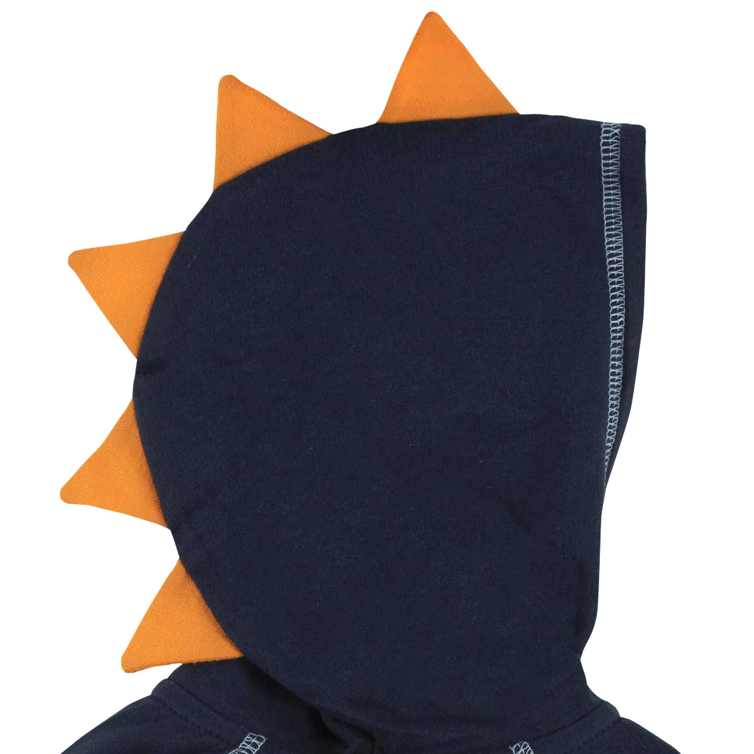 2 Piece Baby & Toddler Boys Dino Mite Hoodie & Active Pant Set - Cute Dinosaur Outfit for Playtime & Daily Wear - Soft Cotton Comfort for Boys 12-24 Months