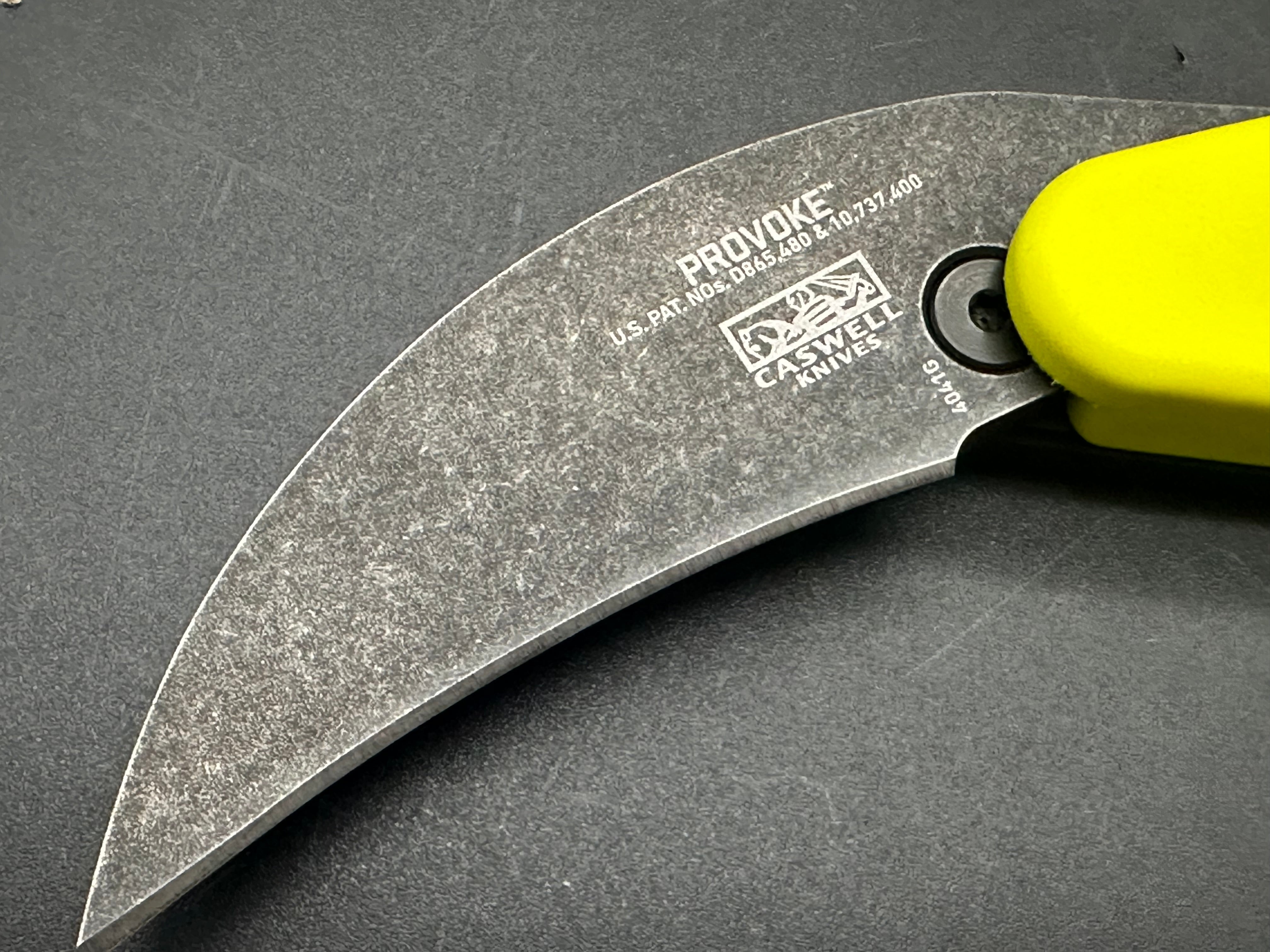 CRKT Provoke Zap Kinematic Morphing Karambit Folding Knife - 2.4
