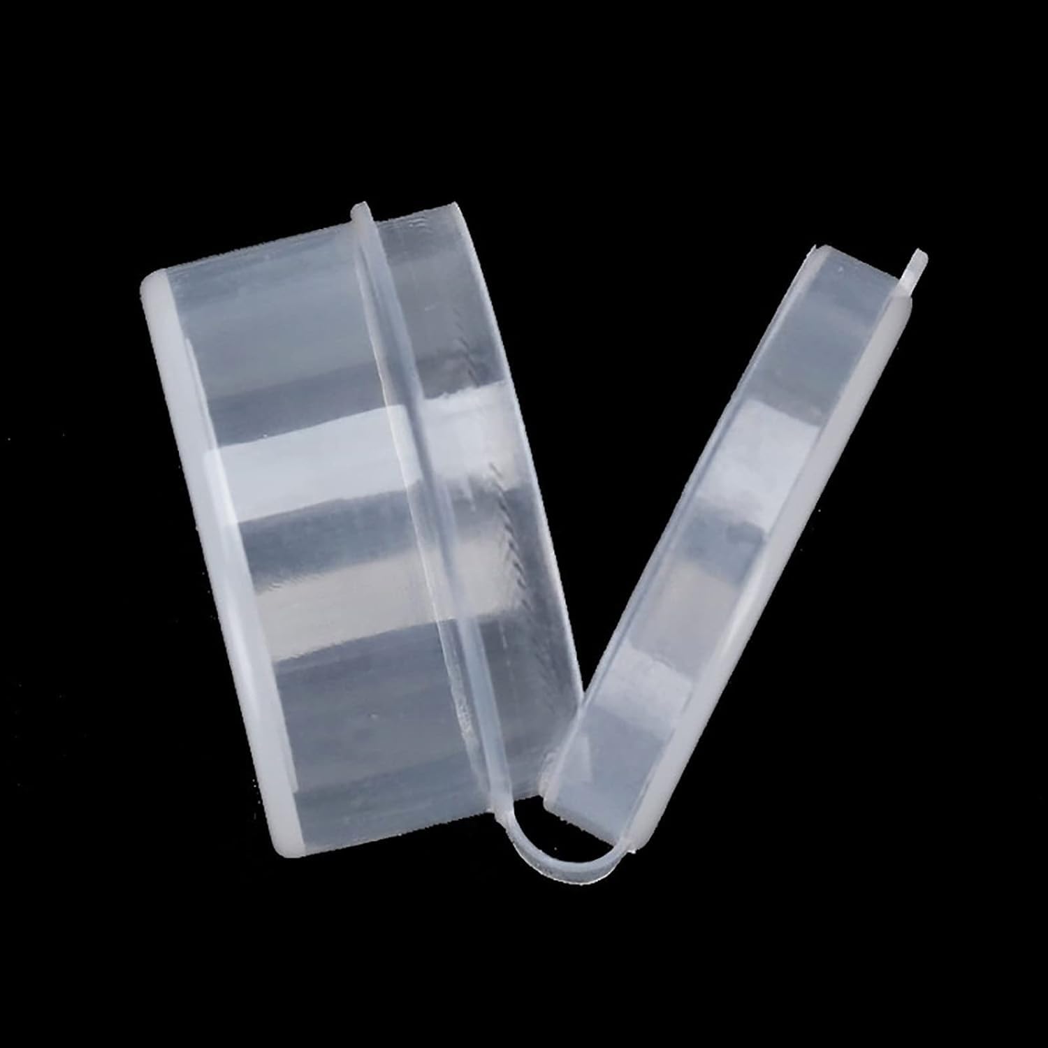 3-Pack 5g Clear Plastic Cosmetic Jars with Snap Lids - Mini Travel-Size Sample Containers for Makeup, Skincare, Paints & DIY Crafts | Airtight Leakproof Storage | Perfect for Travel Kits, Beauty Samples & Small Batch Mixing