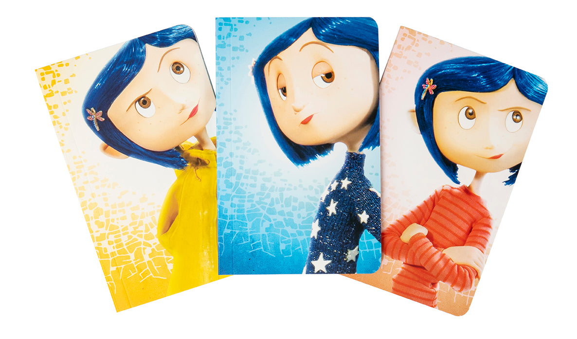 Coraline Pocket Notebook Collection - Mini Travel Journal, Planner & Sketchbook for Students, Artists & Writers - Perfect for Daily Notes, Doodles & Creative Writing