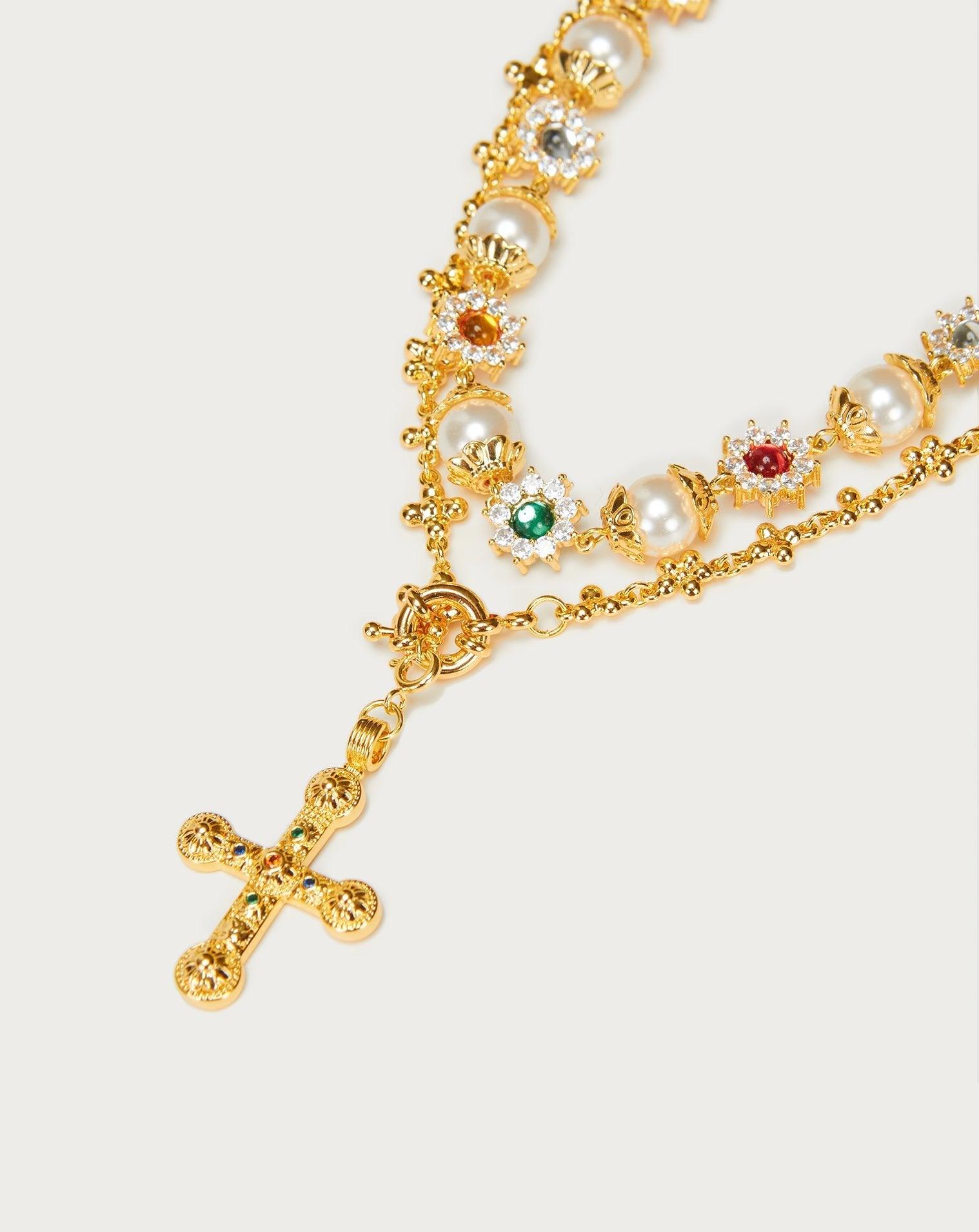 Daisy Flower Molecule Necklace Set - Elegant Dainty Daisy Jewelry for Women, Perfect for Everyday Wear, Gifts, and Special Occasions