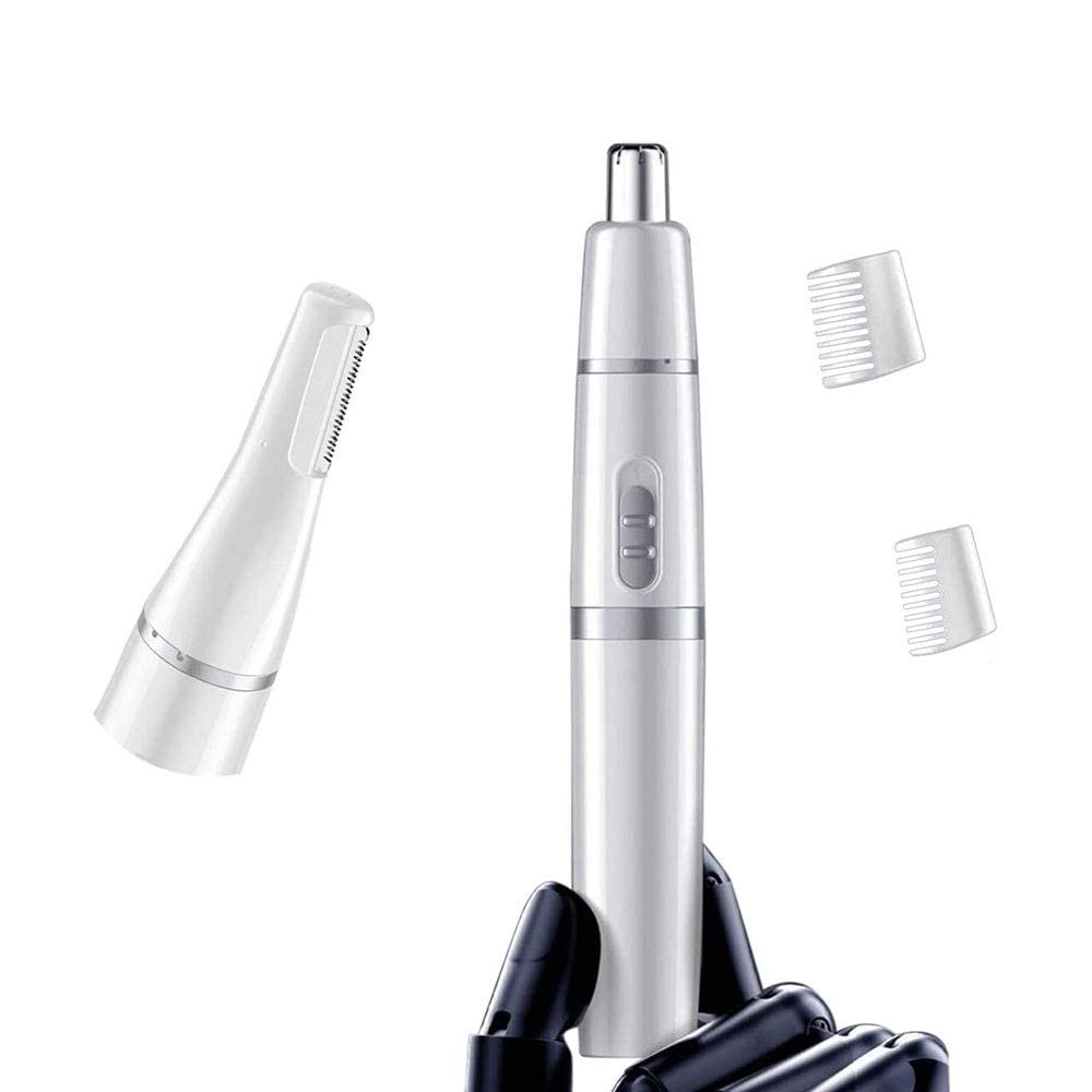 Precision Nose Hair Trimmer - Dual Sided Blade System for Nose, Ears & Eyebrows Grooming | Painless Personal Care for Men | Perfect for Travel & Daily Grooming Routine