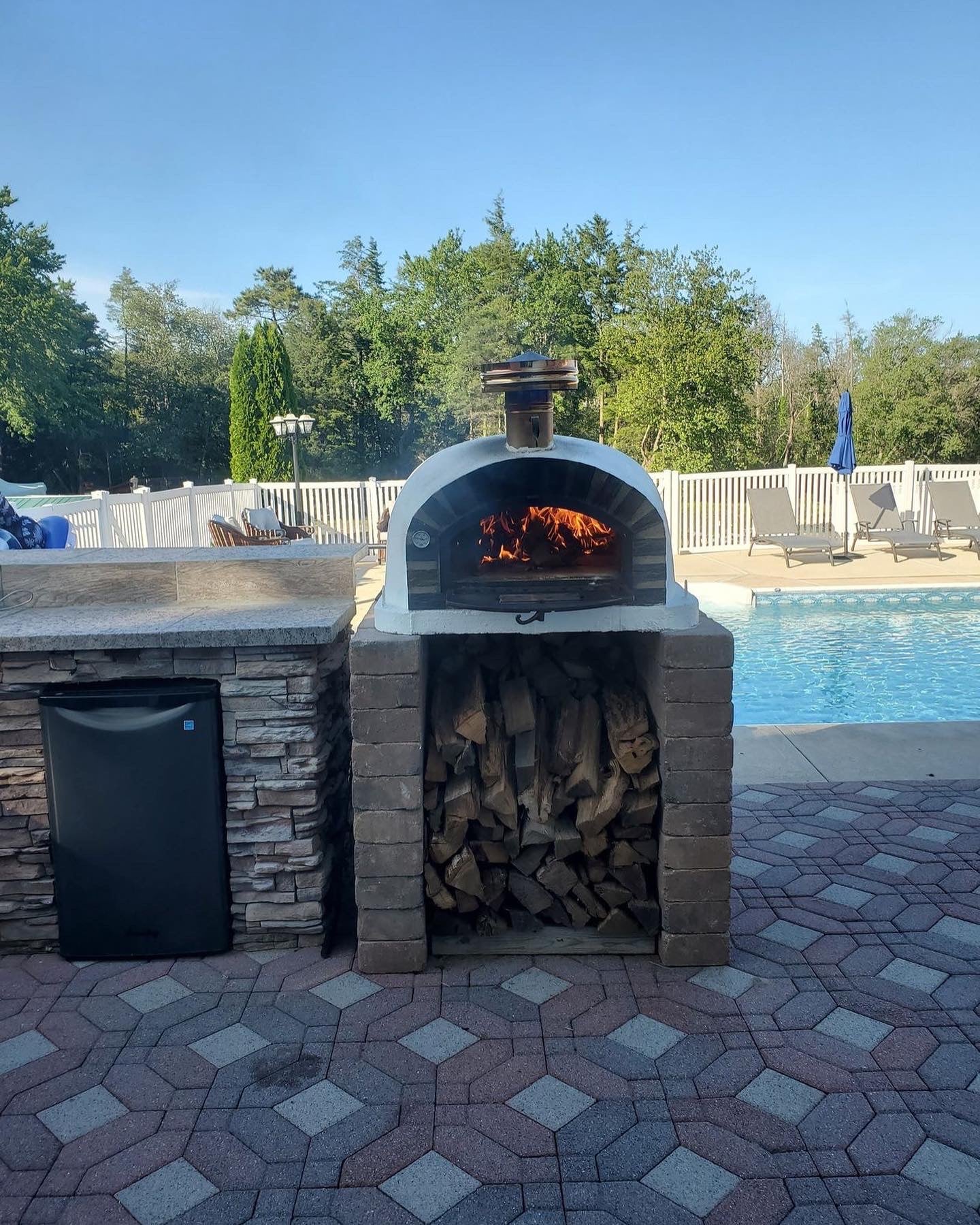Premium Pizzaioli Pizza Oven Stone Arch - Authentic Italian Outdoor Pizza Maker for Backyard, Patio & Garden Cooking | Perfect for Wood-Fired Pizza, Bread & Roasting