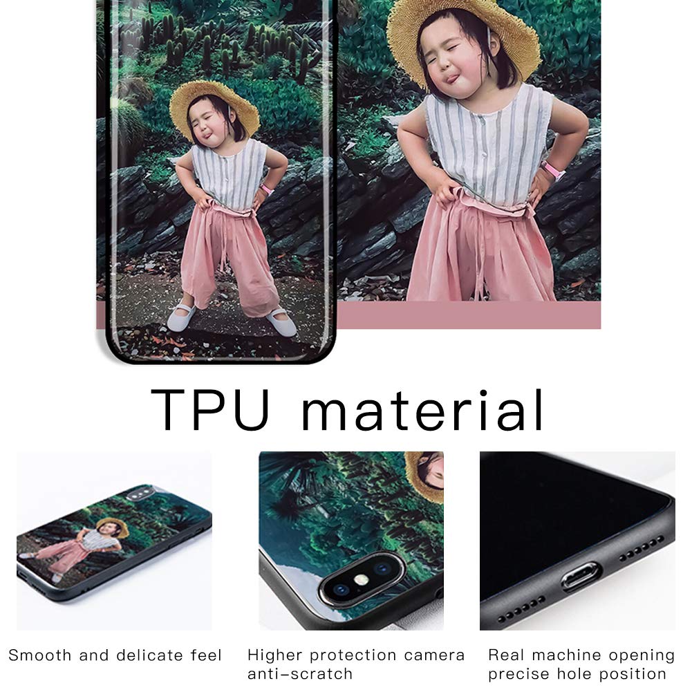 Custom Photo iPhone 13 Pro Case - Personalized Picture Phone Cover for iPhone 13 Pro | Unique Gift for Birthday, Christmas, Valentine's Day (Friends, Family, Dad, Mom) | Perfect for Everyday Use & Special Occasions