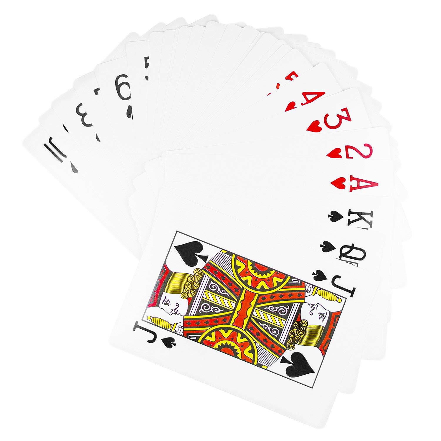Jumbo Playing Cards - Oversized Poker Deck (8.25