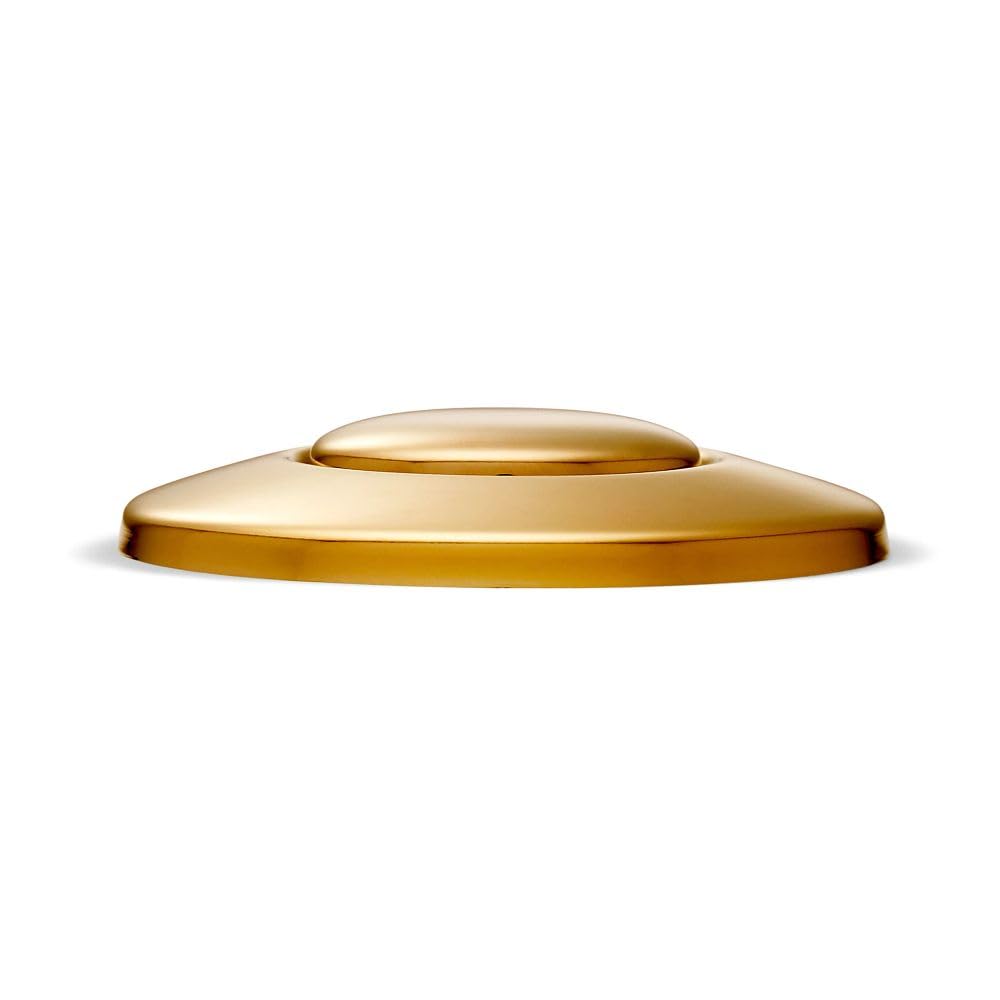 InSinkErator Air Switch Decorative Button - STC-FG French Gold (Shiny) for Garbage Disposal - 1.3 x 0.8 x 1.7 inches - Perfect for Kitchen Sink & Dual Outlet Disposal Systems - Easy Installation & Stylish Upgrade