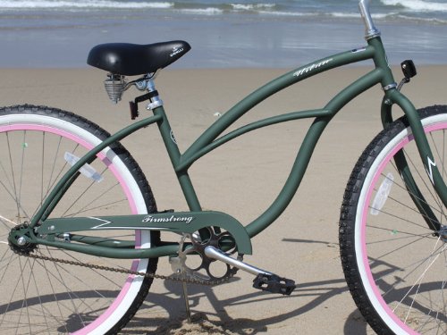 Firmstrong Urban Lady Beach Cruiser Bicycle - Women's Comfort Bike with Classic Design for Casual Riding, Commuting & Beach Cruises | Perfect for Leisure, Exercise & Coastal Adventures