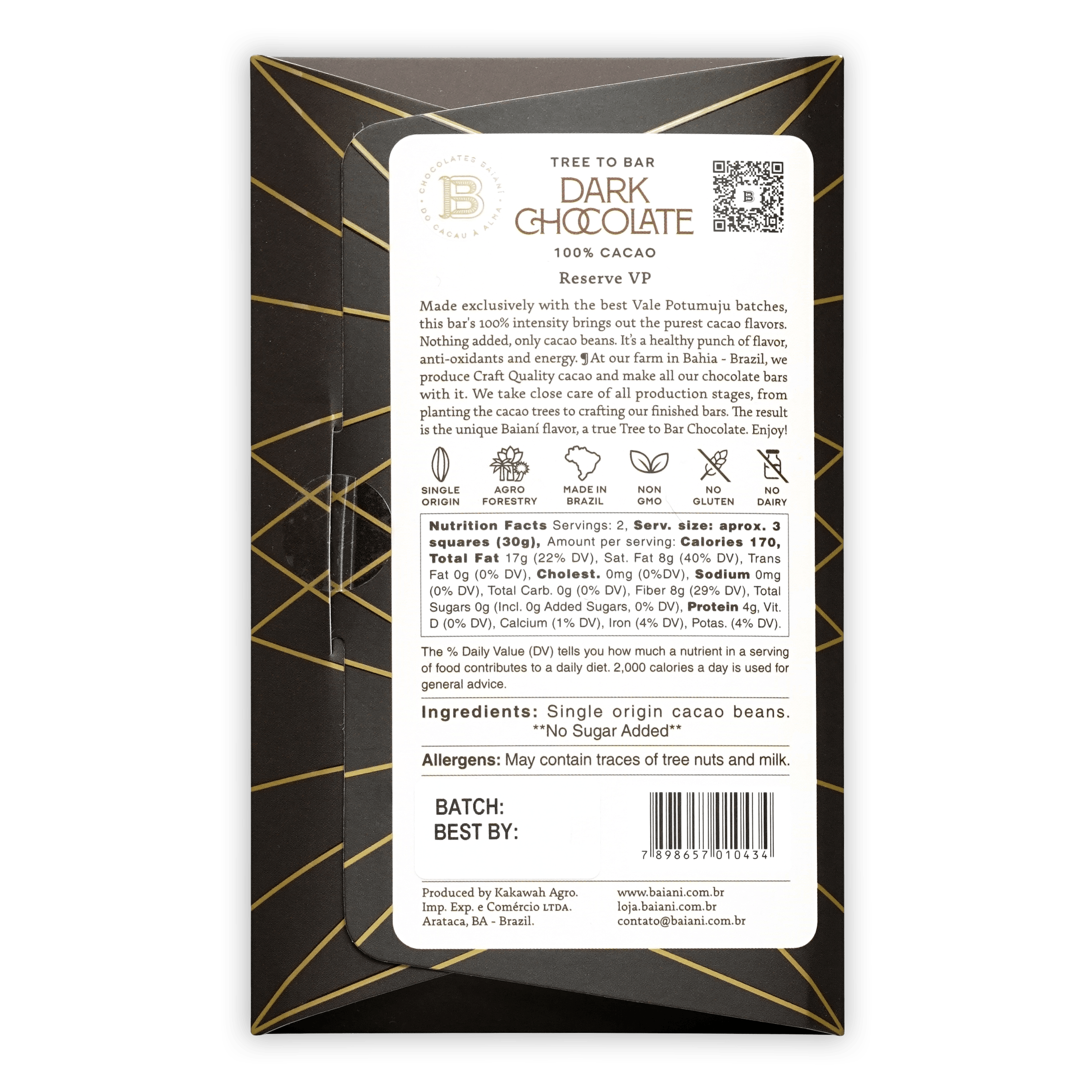100% Pure Dark Bahia Coffee Beans - Premium Brazilian Coffee for Espresso & Drip Brew - Perfect for Home Brewing & Office Use