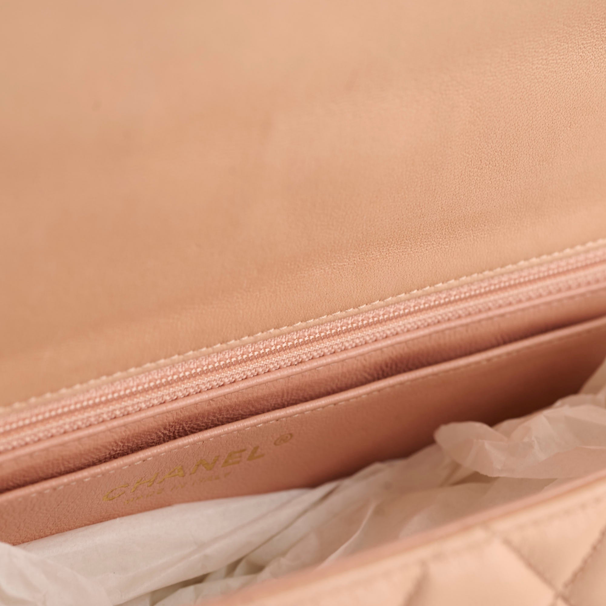 Chanel Maxi Flap Bag in Beige/Nude - Luxury Leather Shoulder Bag for Women | Perfect for Work, Date Night & Special Occasions