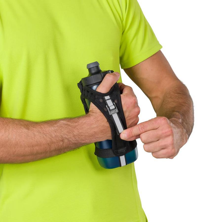 QuickSqueeze Plus 22oz Handheld Water Bottle - Leakproof & Portable for Gym, Hiking, and Outdoor Activities