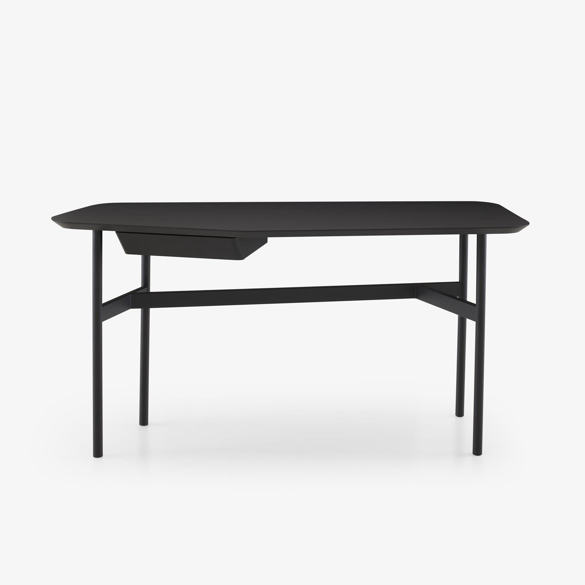 Premium Briord Desk - Modern Wooden Office Desk with Storage Drawers | Home Office, Study, Workspace Solution for Professionals & Students