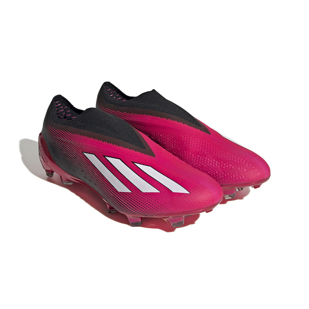 adidas X Speedportal+ Firm Ground Soccer Cleats for Men & Women - Lightweight Football Shoes with Enhanced Grip for Firm Ground (GZ5126) | Perfect for Competitive Matches, Training & Outdoor Soccer Games