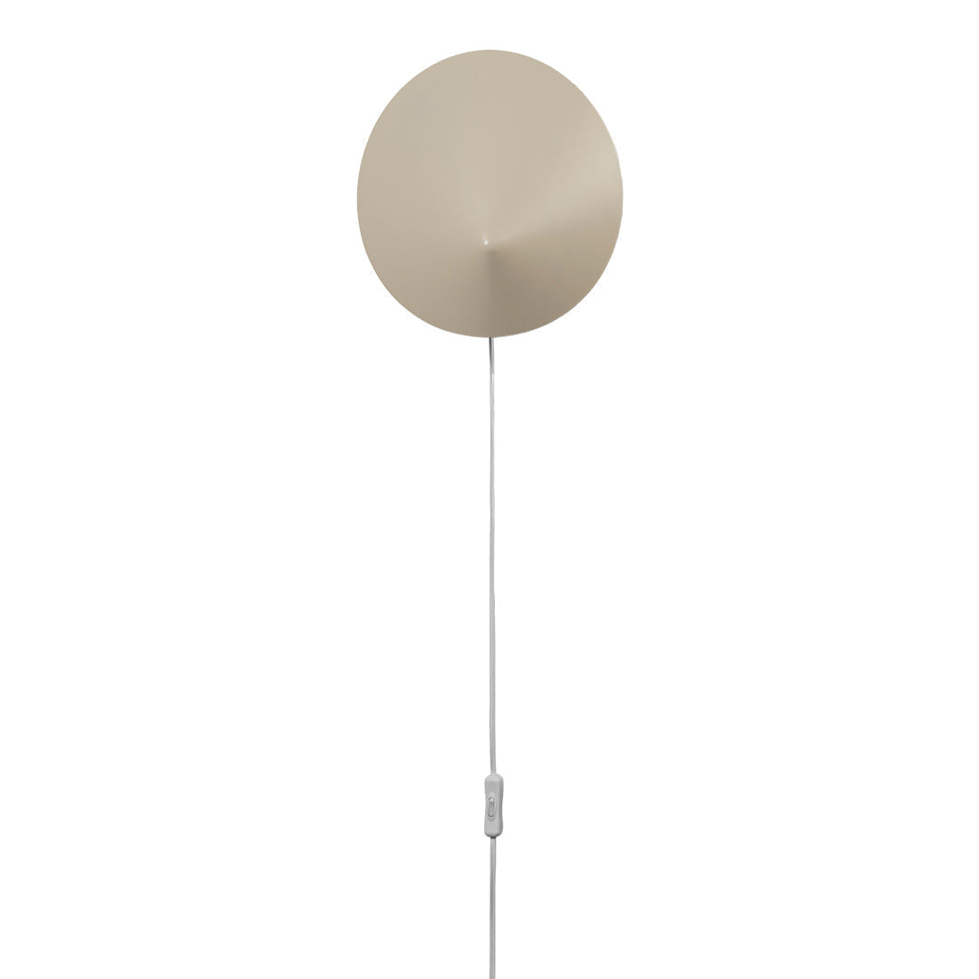 Arum Wall Sconce Light Fixture - Modern Plug-in Wall Lamp with Adjustable Arm for Living Room, Bedroom & Hallway Lighting Decor