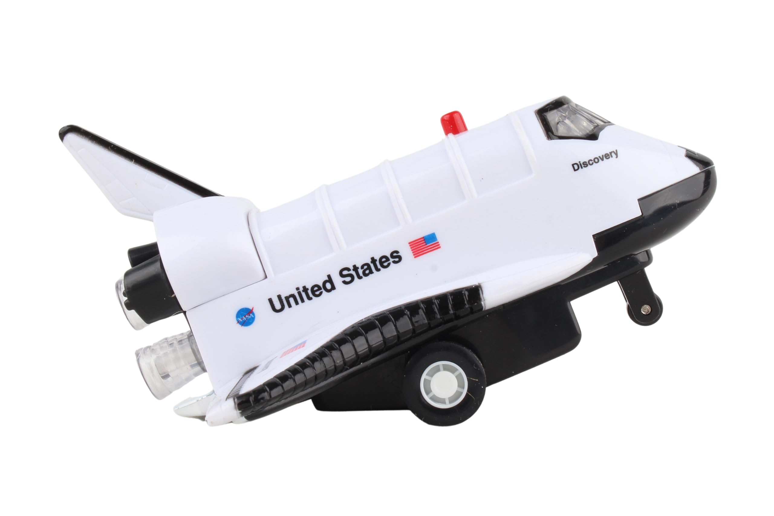Daron NASA Space Shuttle Discovery Pull Back Toy - STEM Educational Space Exploration Playset for Kids, Perfect for Birthday Gifts & Science Learning Activities
