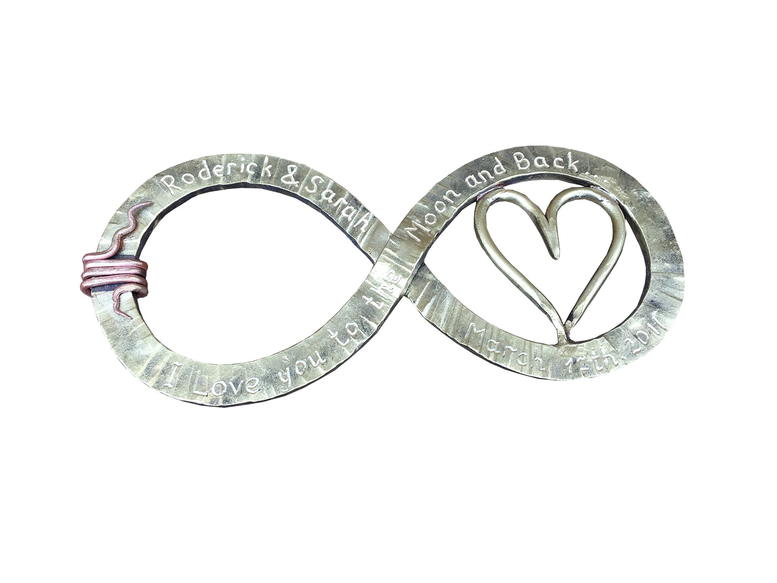 Bronze Infinity Sign Gift for Women - Elegant 8th Anniversary Present for Wife, Her & Special Occasions - Perfect for Home Decor, Office Desk & Romantic Gifts