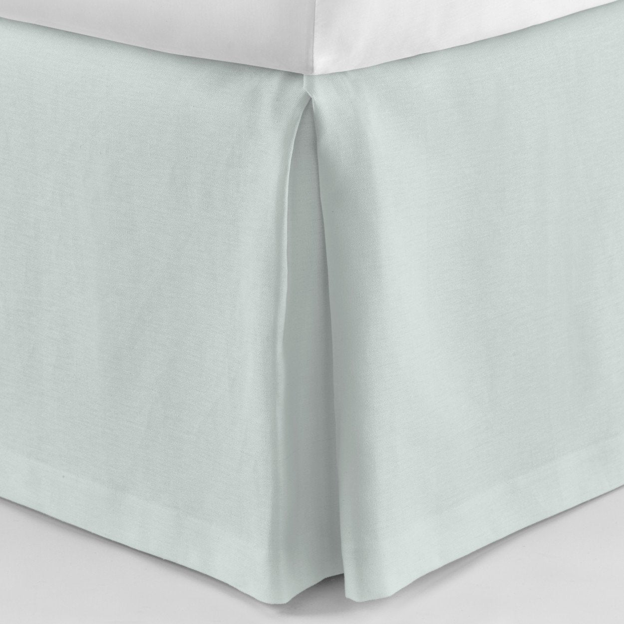 Premium Mandalay Tailored Linen Bed Skirt - Fitted Dust Ruffle for King, Queen & Full Size Beds - Elegant Home Decor for Master Bedroom & Guest Room