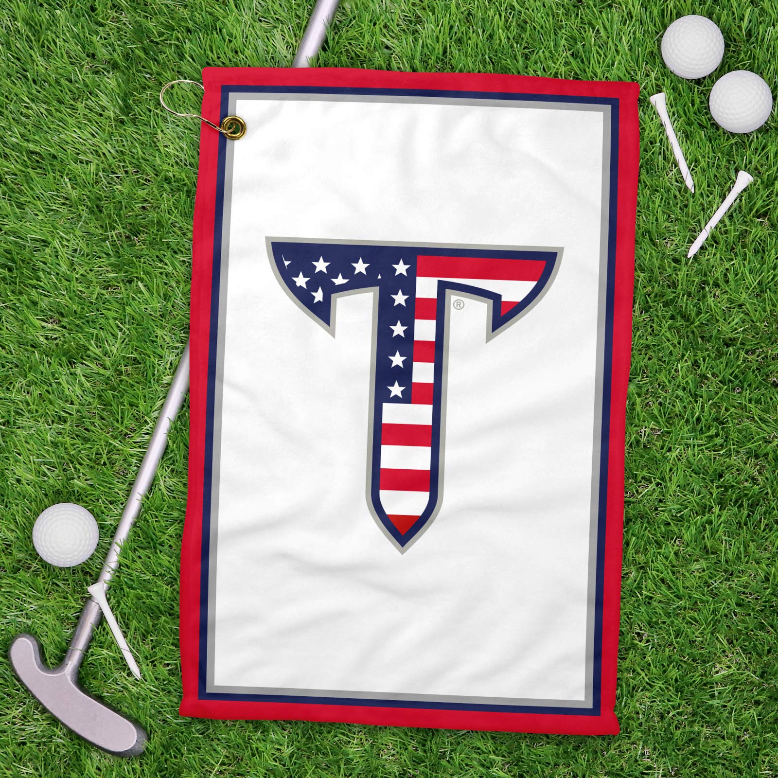 Troy University Golf Towel - Premium 11