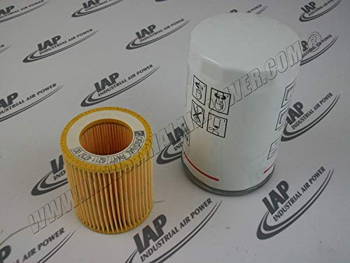 Quincy QGS-5/7.5 Air Compressor Filter Kit - Replacement Air & Fluid Filters for Quincy Compressors - Perfect for Industrial Workshops & Automotive Repair Shops