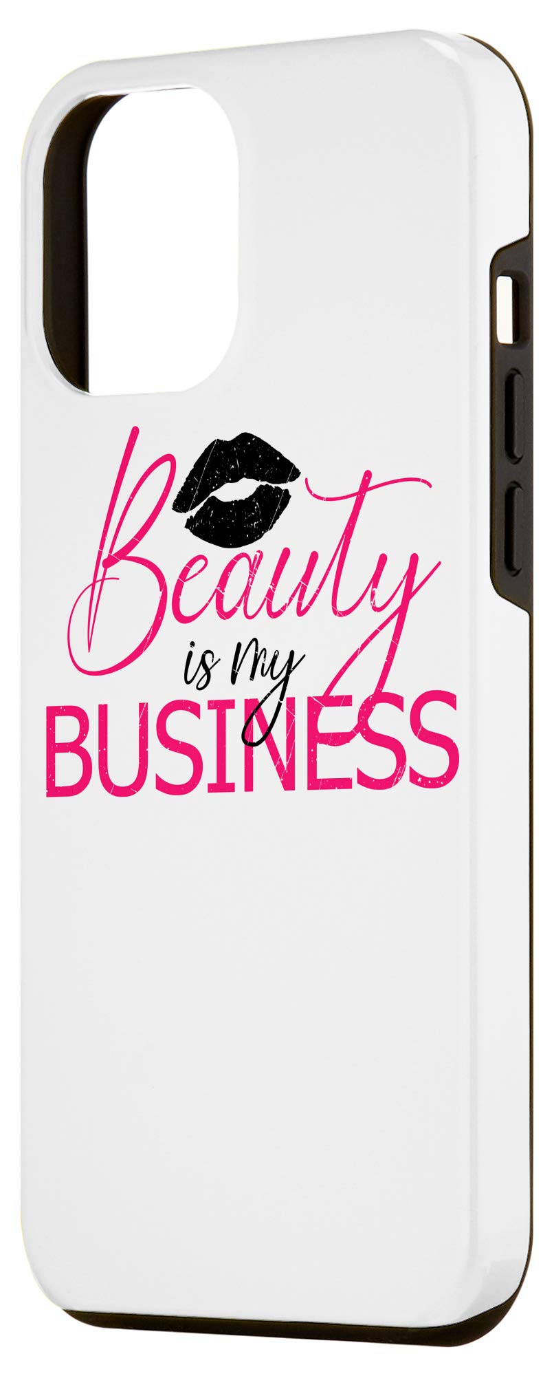 iPhone 12 Pro Max Case for Makeup Artists & Beauty Salon Professionals - Elegant Protective Phone Cover for Lash Technicians, Cosmetic Studios & Mobile Beauty Services