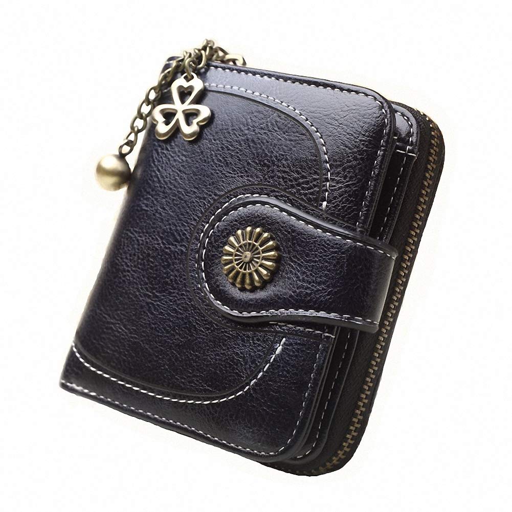 Ulalaza Slim RFID Blocking Men's Leather Card Holder - Minimalist Wallet for Credit Cards & IDs - Perfect for Travel, Business, and Everyday Use