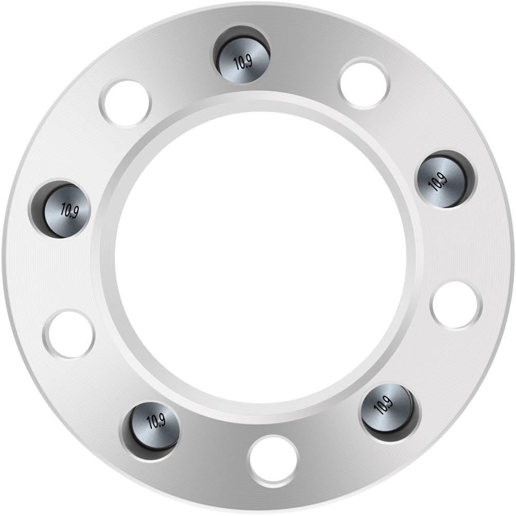 ECCPP 4PCS 2 Inch 5x5.5 to 5x5.5 Wheel Spacers 5x139.7mm 108mm Hub-Centric - Compatible with Ram 1500, Ford F100 F150, E150 Econoline, Bronco, Suzuki Vitara - 1/2