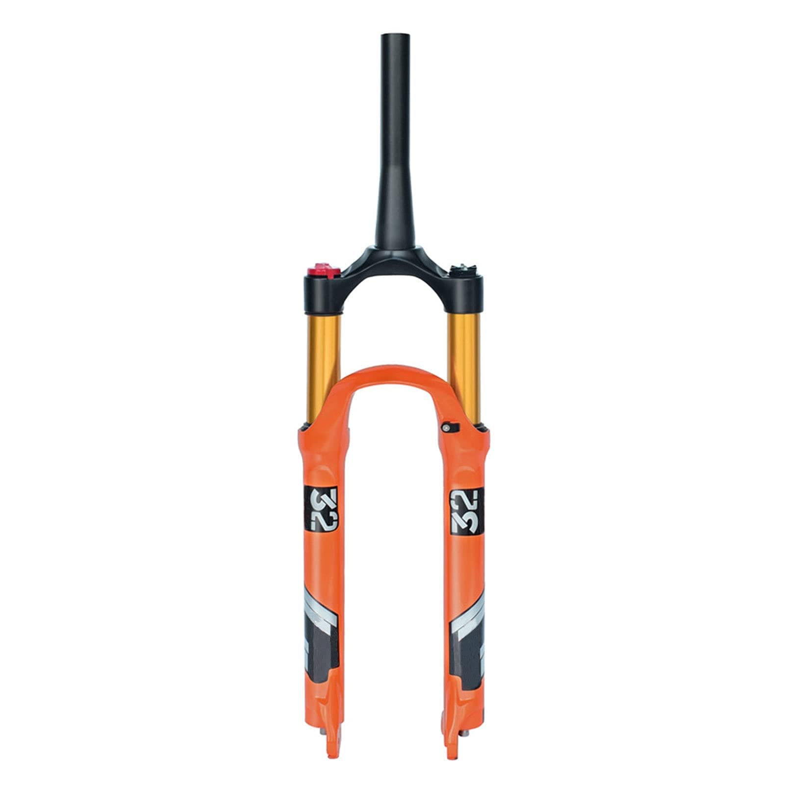 26/27.5/29 Inch Air Fork - Remote Lockout MTB Shock Absorber with 140mm Travel & Disc Brake Compatible - Perfect for Mountain Biking, Trail Riding & Off-Road Cycling Adventures
