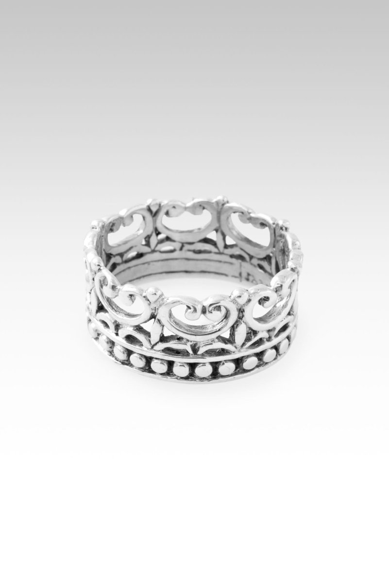 Whatever is True Ring™ - High Polish Stainless Steel Ring for Men & Women - Elegant Jewelry for Everyday Wear, Gifts & Special Occasions
