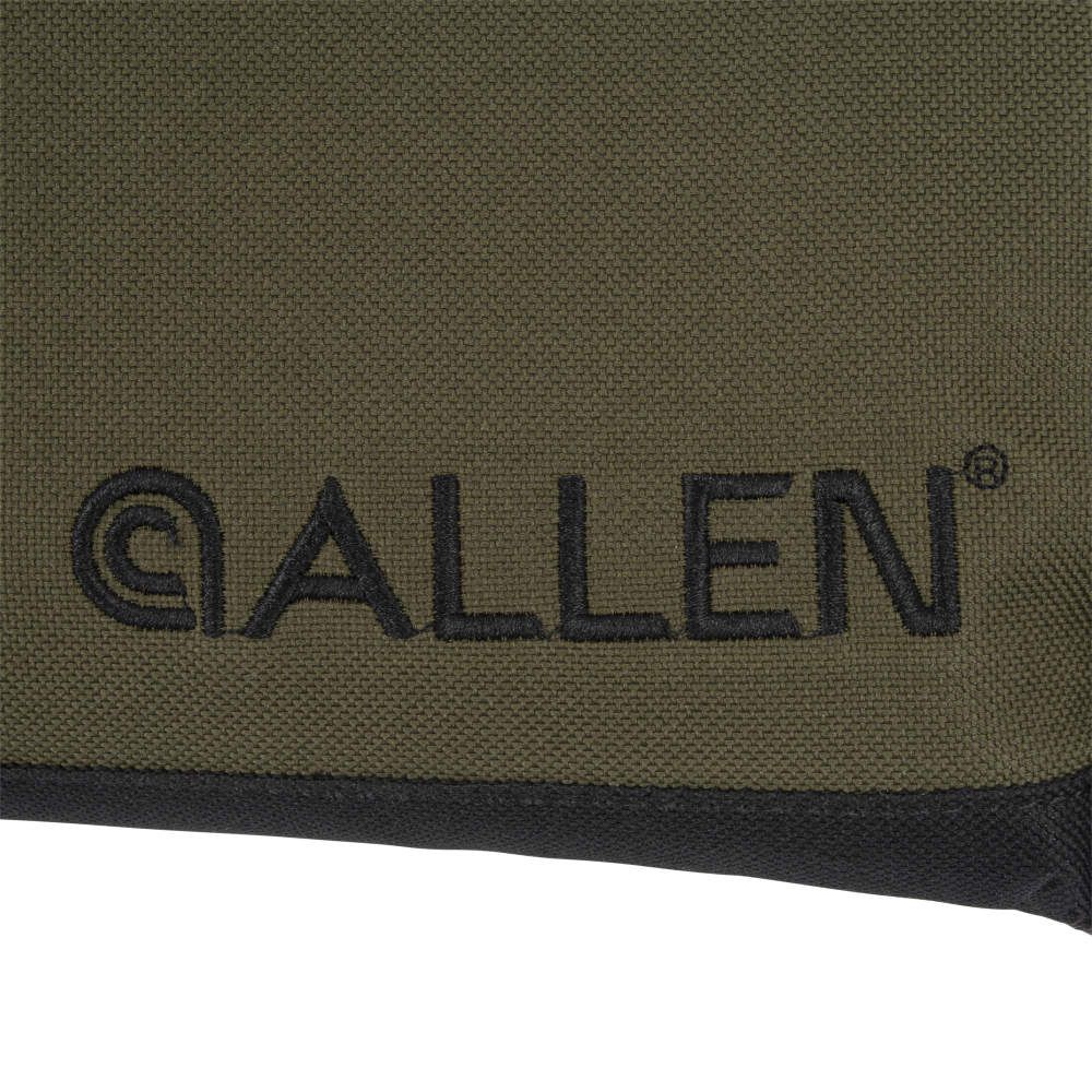 Allen 693 46 Powell Rifle Case Black/Green - Durable Tactical Gun Case for Hunting & Shooting Range - Perfect for Firearm Storage & Transportation