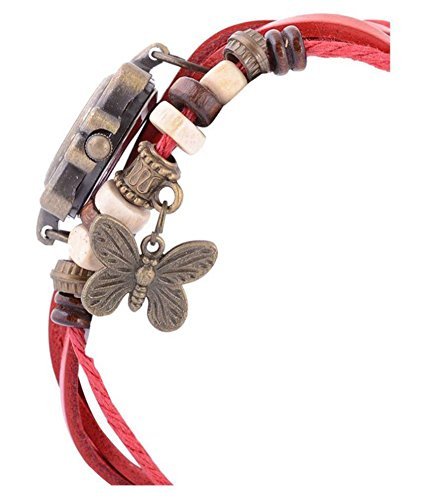 TONSY Analog Butterfly Bracelet Dial Dori Gift Watch for Girls - Stylish Combo Set of 2 - Perfect for Birthday Gifts, Party Favors, and Everyday Fashion Accessories