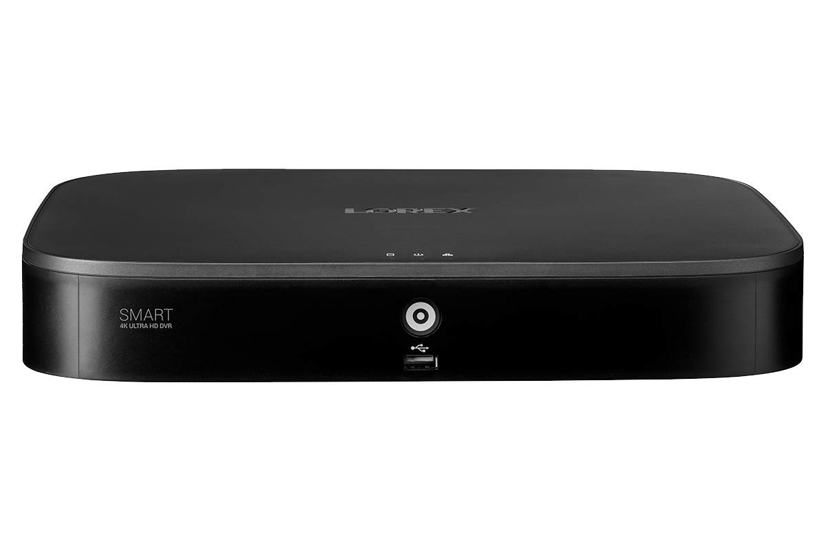 4K Ultra HD 8 Channel Security DVR with Smart Motion Detection & Alexa/Google Voice Control - 2TB HDD for Home & Business Surveillance (Indoor/Outdoor Use)