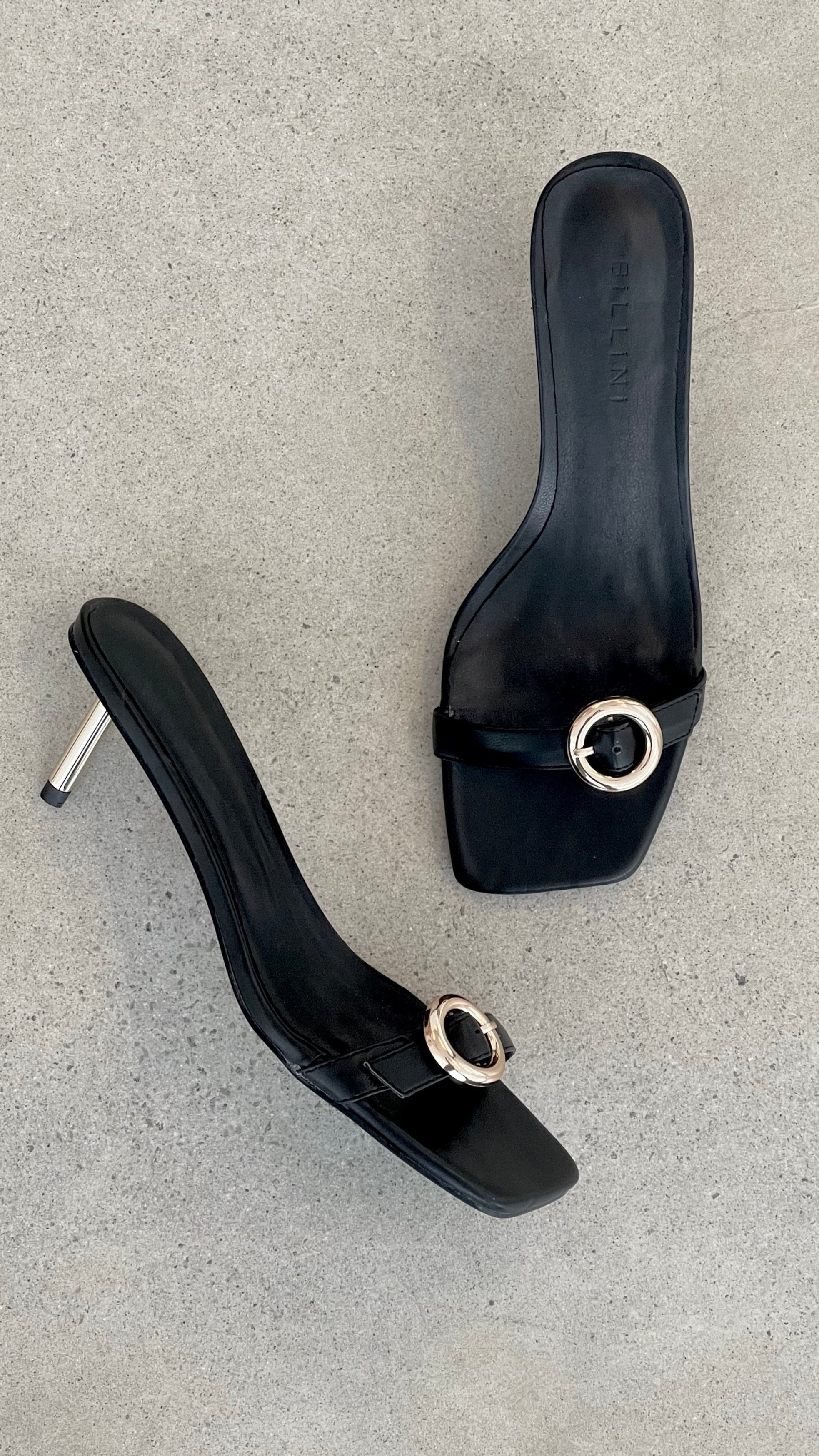 Black Lyon Heel - Stylish & Comfortable Women's High Heels for Parties, Weddings & Evening Events