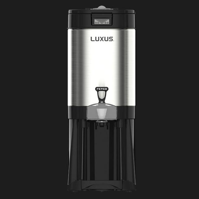 Fetco L4D 20 2.0 Gallon LUXUS Thermal Beverage Dispenser - Hot & Cold Drink Server for Coffee, Tea, and Water - Perfect for Offices, Cafes, and Events