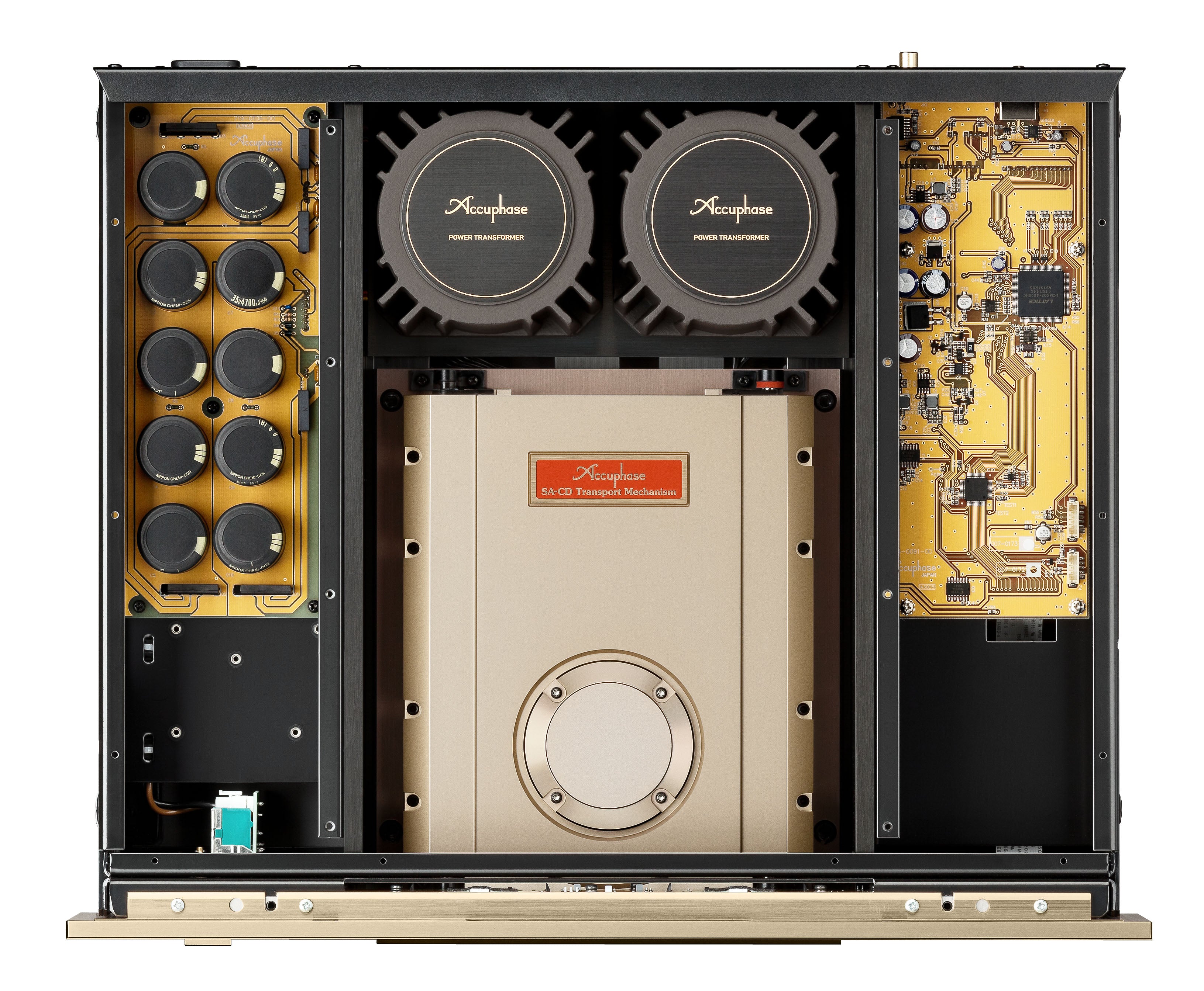 Accuphase DP-1000 High-End SACD/CD Transport - Audiophile CD Player for Home Theater & Hi-Fi Music Systems