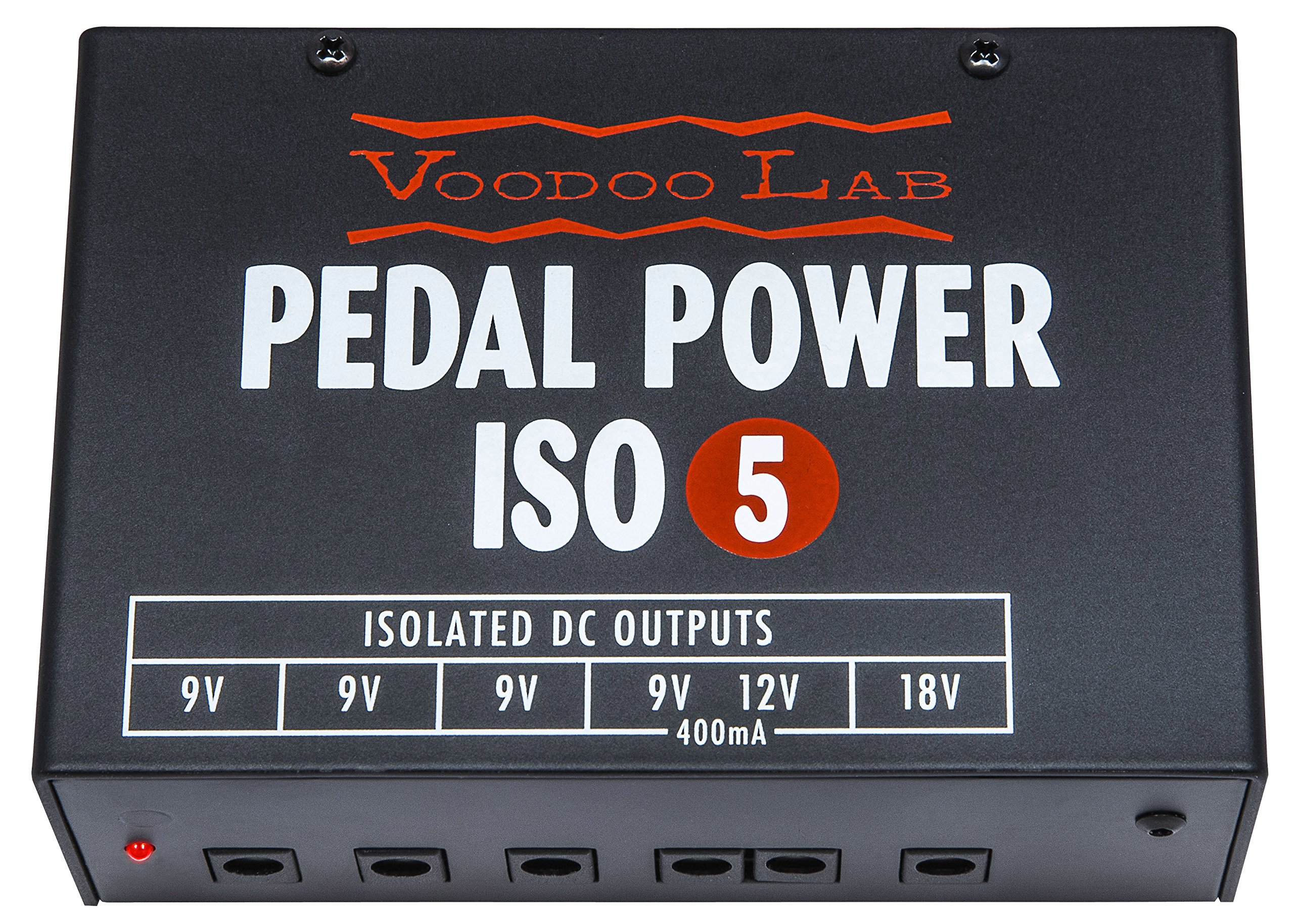 Voodoo Lab Pedal Power ISO-5 Isolated Guitar Effects Pedal Power Supply - Perfect for Guitarists & Musicians On Stage & in Studio