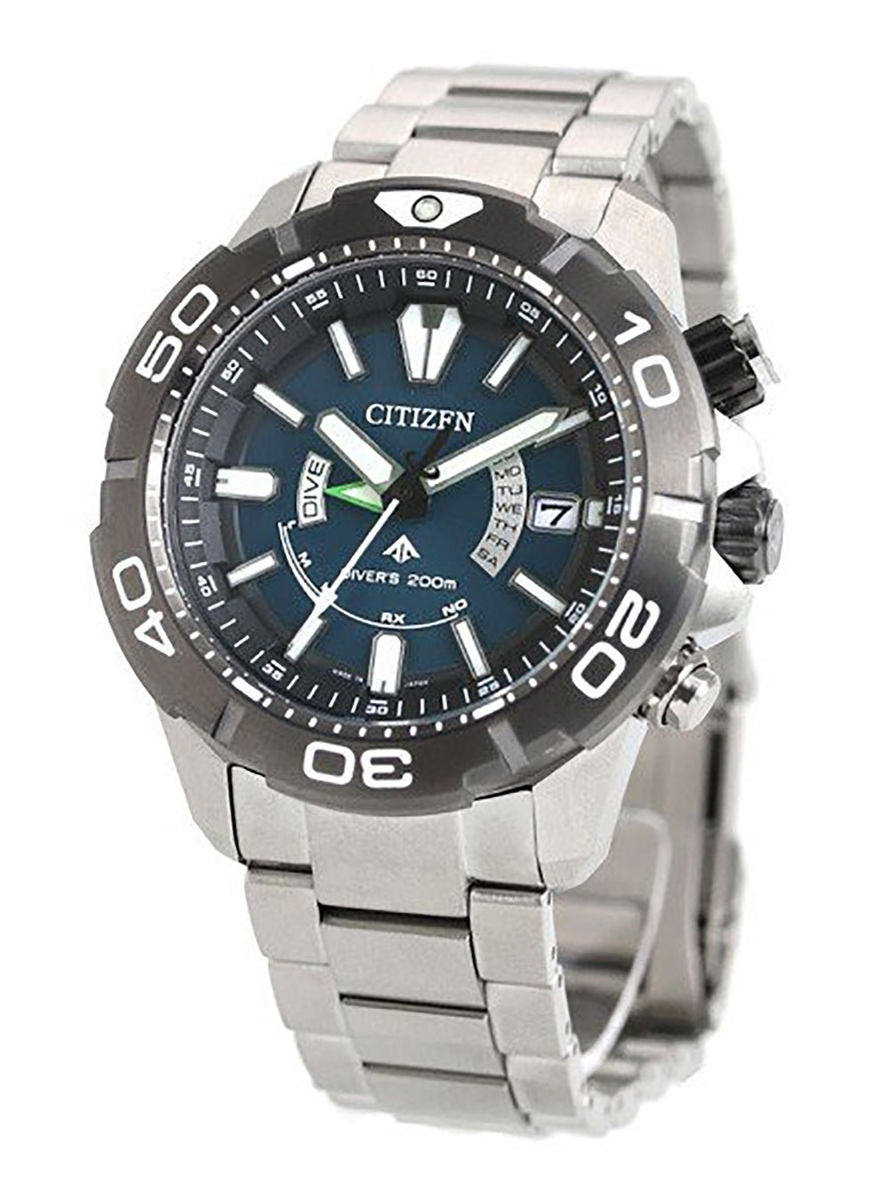 CITIZEN PROMASTER MARINE AS7145-69L Diver Watch - Japanese Made JDM Automatic Movement - Perfect for Scuba Diving & Water Sports