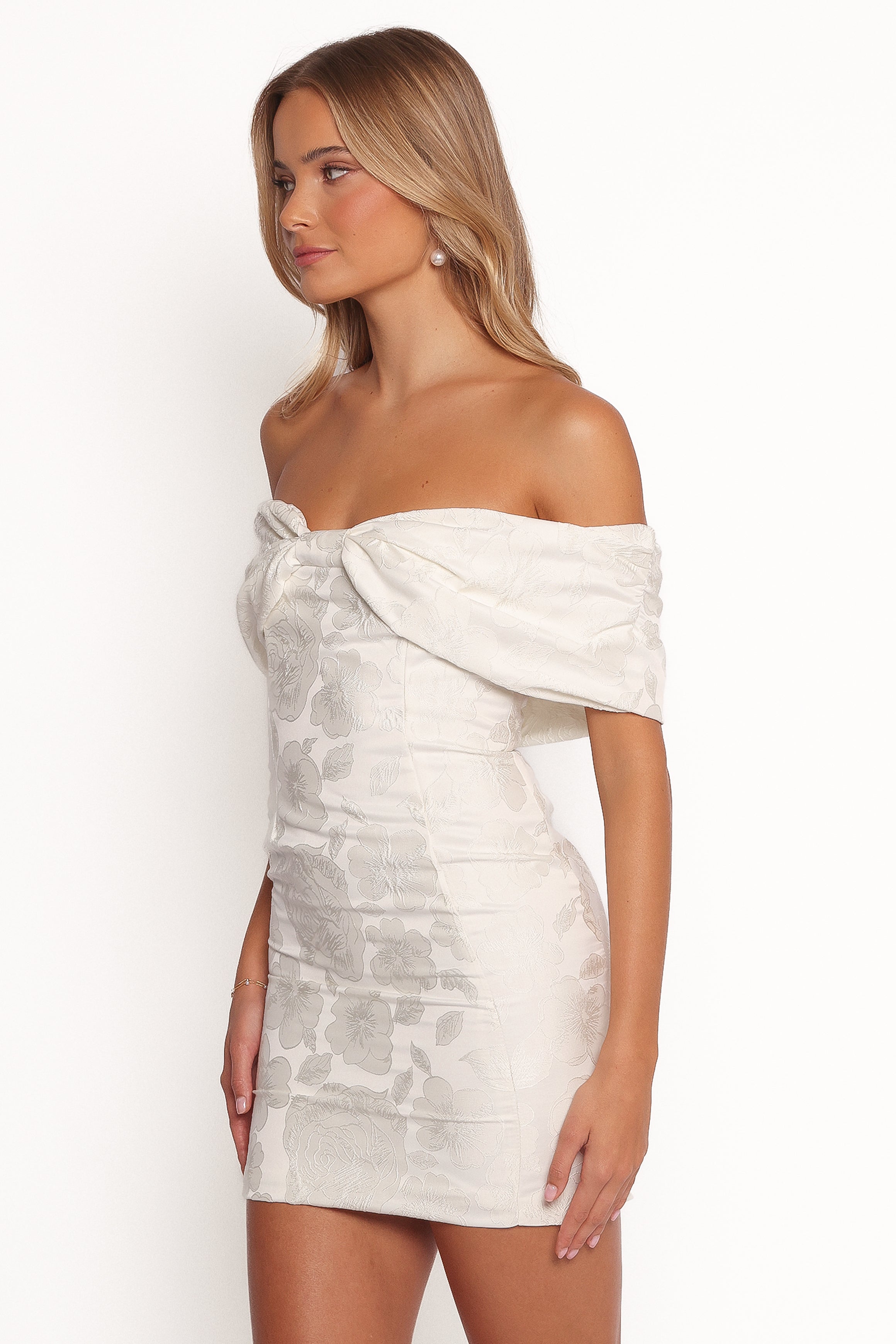 Kaeli Mini Dress for Women - Elegant White Summer Party Dress | Perfect for Weddings, Dates & Night Out