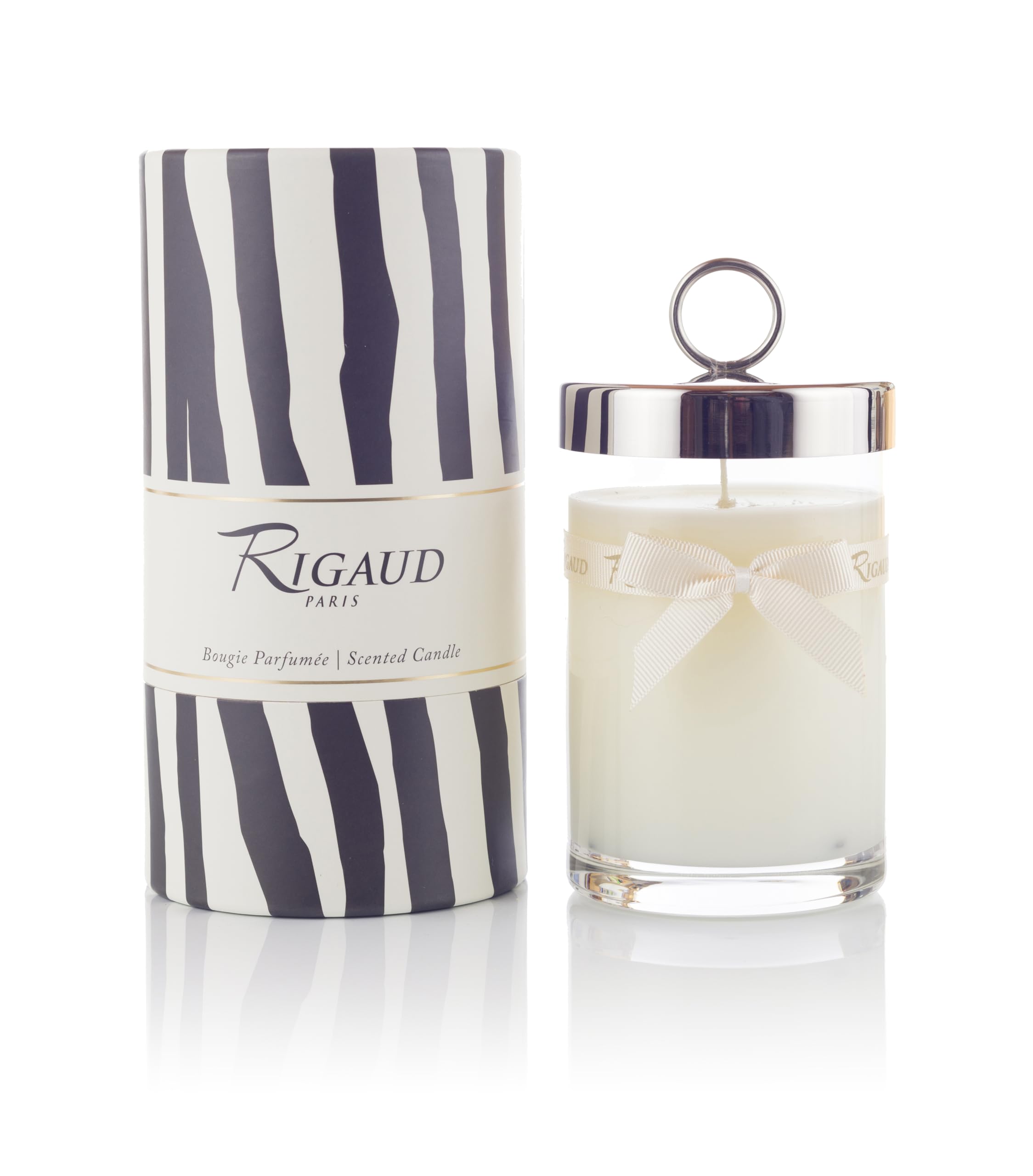 Rigaud Gardenia Large Scented Candle - 8.1oz (230g) French-Made Luxury Home Fragrance | Perfect for Romantic Dinners, Spa Relaxation & Bedroom Ambiance