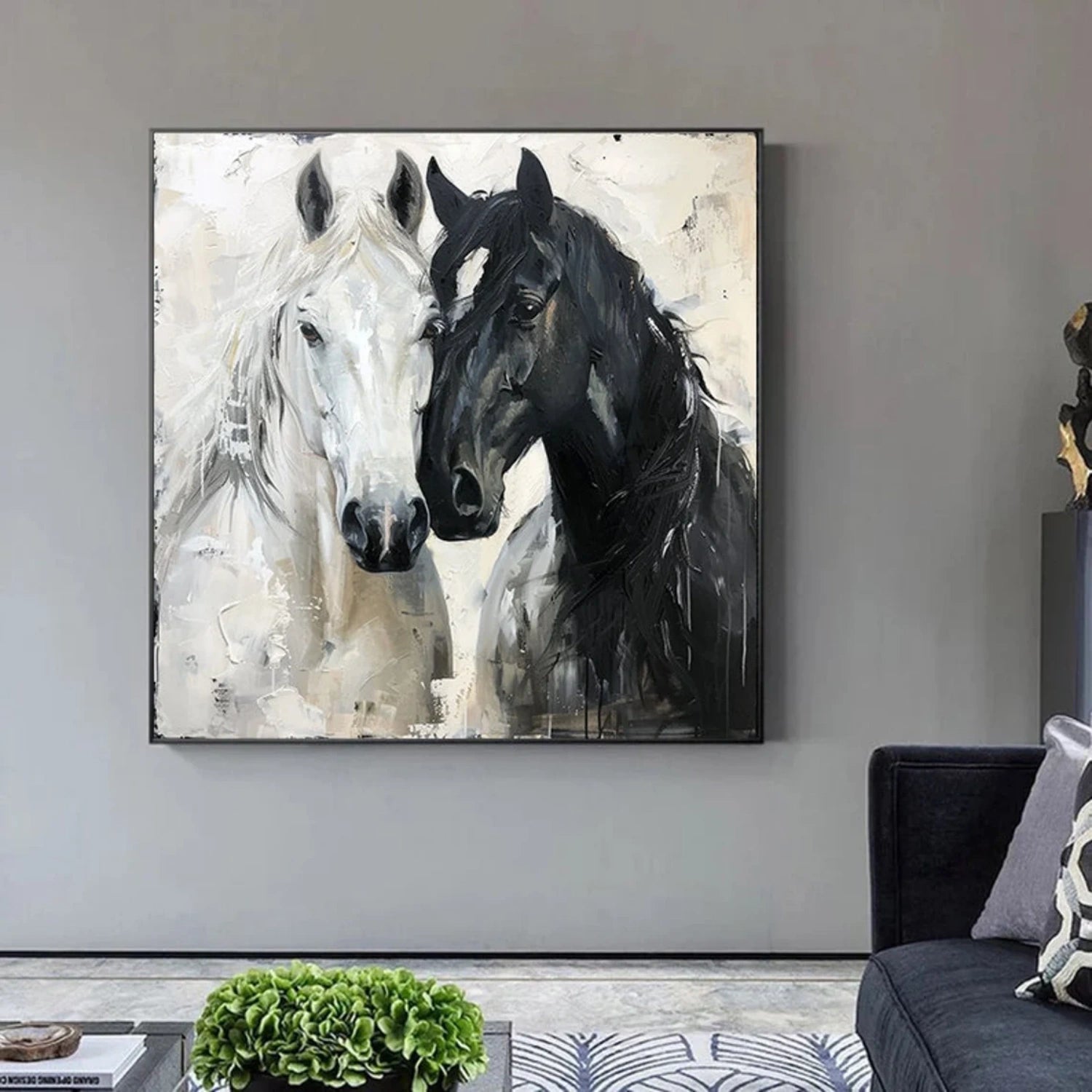 Animal Art Painting #AP159 - Handmade Wildlife Canvas Art for Home & Office Decor | Perfect for Living Room, Bedroom, or Gift