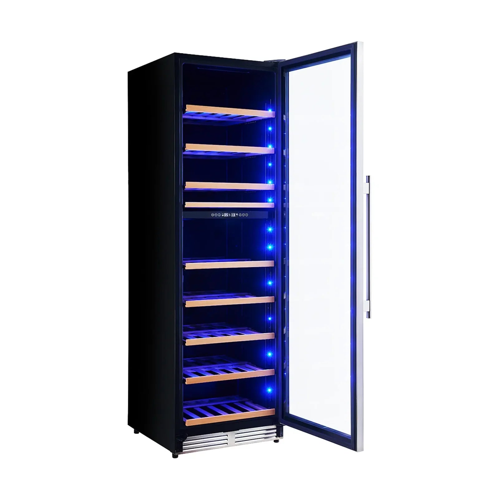 Forno Avellino 24 Inch Dual Zone Wine Cooler - 72 Bottle Capacity, Freestanding or Built-In, Quiet Compressor - Perfect for Home Bars, Restaurants, and Wine Cellars (Model FWCDR6603 24S)