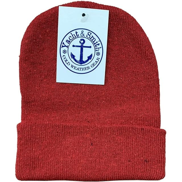 Yacht & Smith Wholesale Winter Beanie and Glove Set - Bulk Pack for Kids & Adults - Warm Knit Hats & Gloves Combo for Cold Weather - Perfect for Schools, Homeless Shelters & Donation Drives