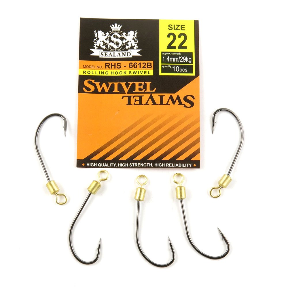 **Bulk Wholesale Fly Fishing Tackle Solid Clips with Rolling Hooks (822#) - Perfect for Fly Fishing, Saltwater & Freshwater Angling**