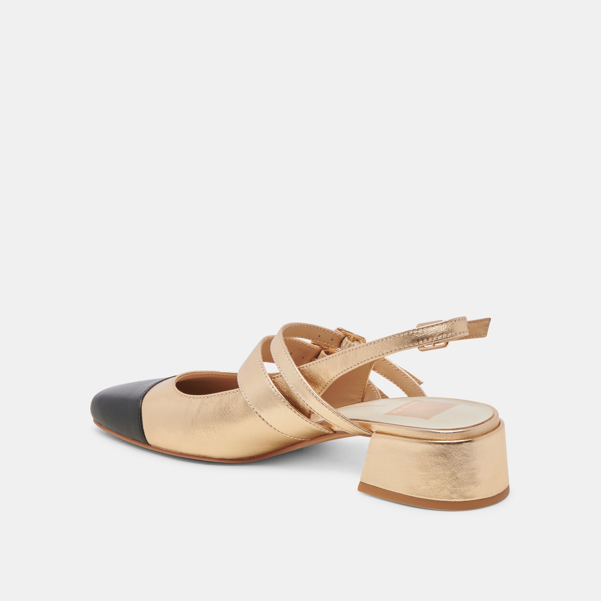 PATZY Gold Multi Leather Heels - Stylish Women's High Heels for Parties, Weddings & Evening Events | Comfortable & Fashionable Dress Shoes