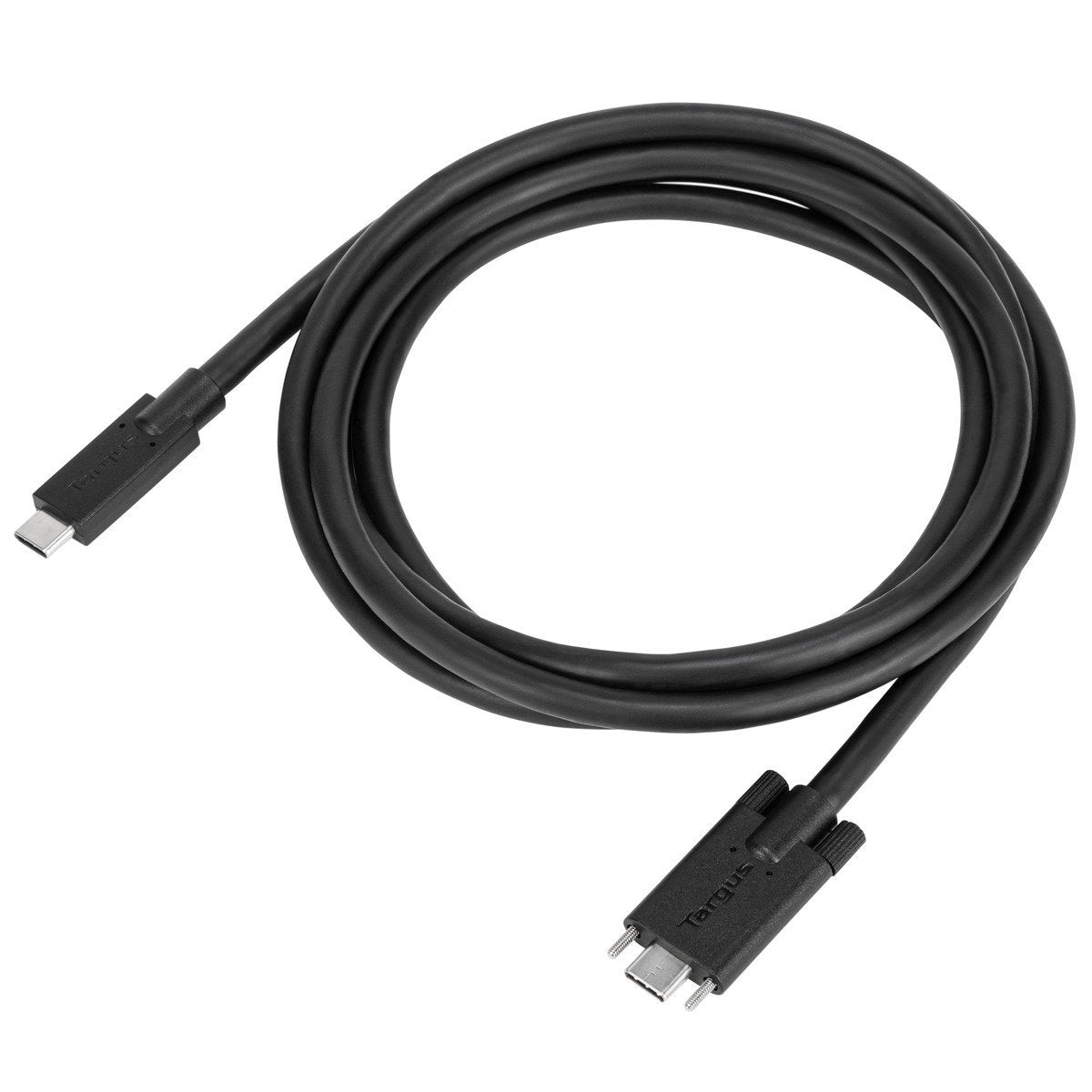 1.8M USB C to USB C Cable 10Gbps High-Speed Data Transfer & Fast Charging for MacBook, iPad Pro, Galaxy S23 - Durable Screw-In Connector for Secure Connection in Office, Travel & Home Use