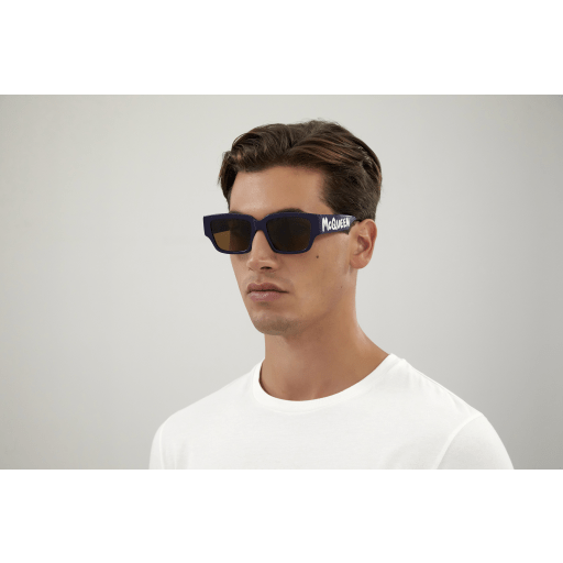 Alexander McQueen AM0329S 005 Sunglasses - Luxury Designer Shades for Men & Women | Perfect for Outdoor Activities, Beach Vacations, and Fashion Statements