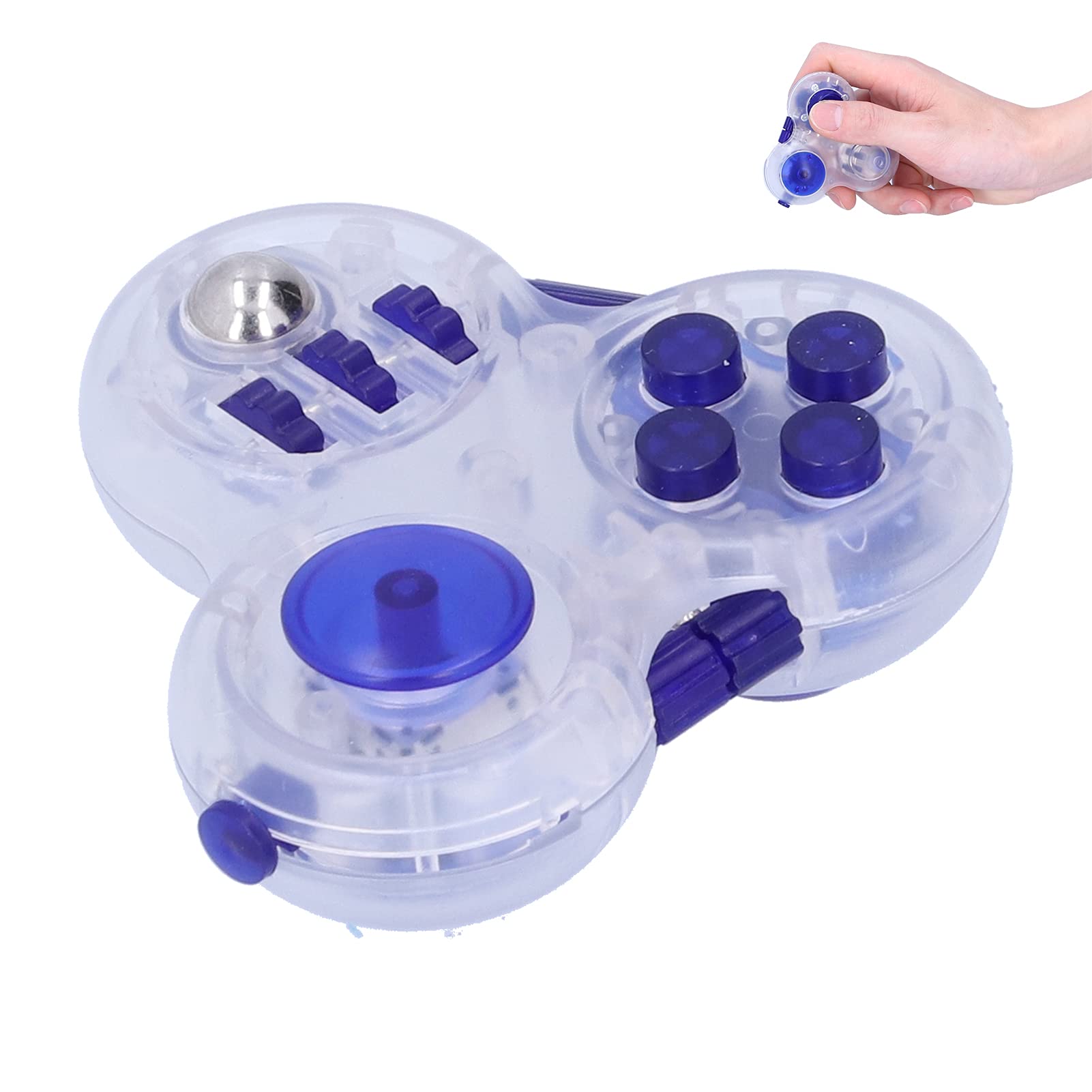 Durable Fidget Controller Pad Cube - Stress Relief for Home & Office